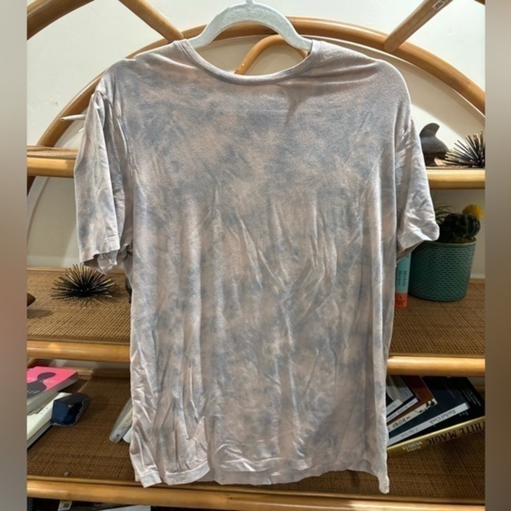 Men’s Paige denim tie dye stretchy t-shirt